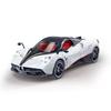 1:32 car spray sports car model with sound and light, manual door opening - ideal gift and fun toy inertia toy light music