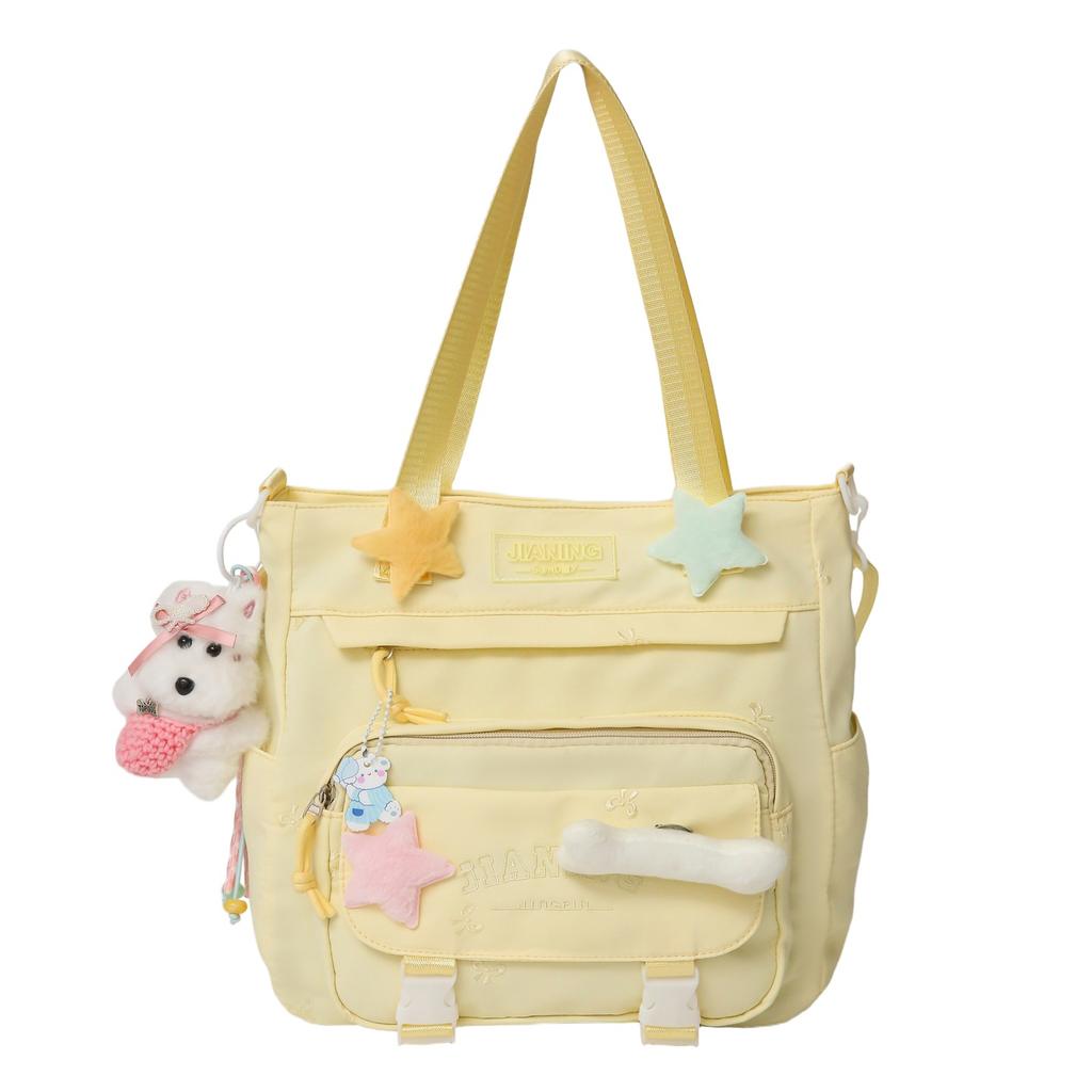 Schoolbag schoolbag for girls in grades 3 to 6, high value ins for junior high school students, multi-pocket large-capacity backpack