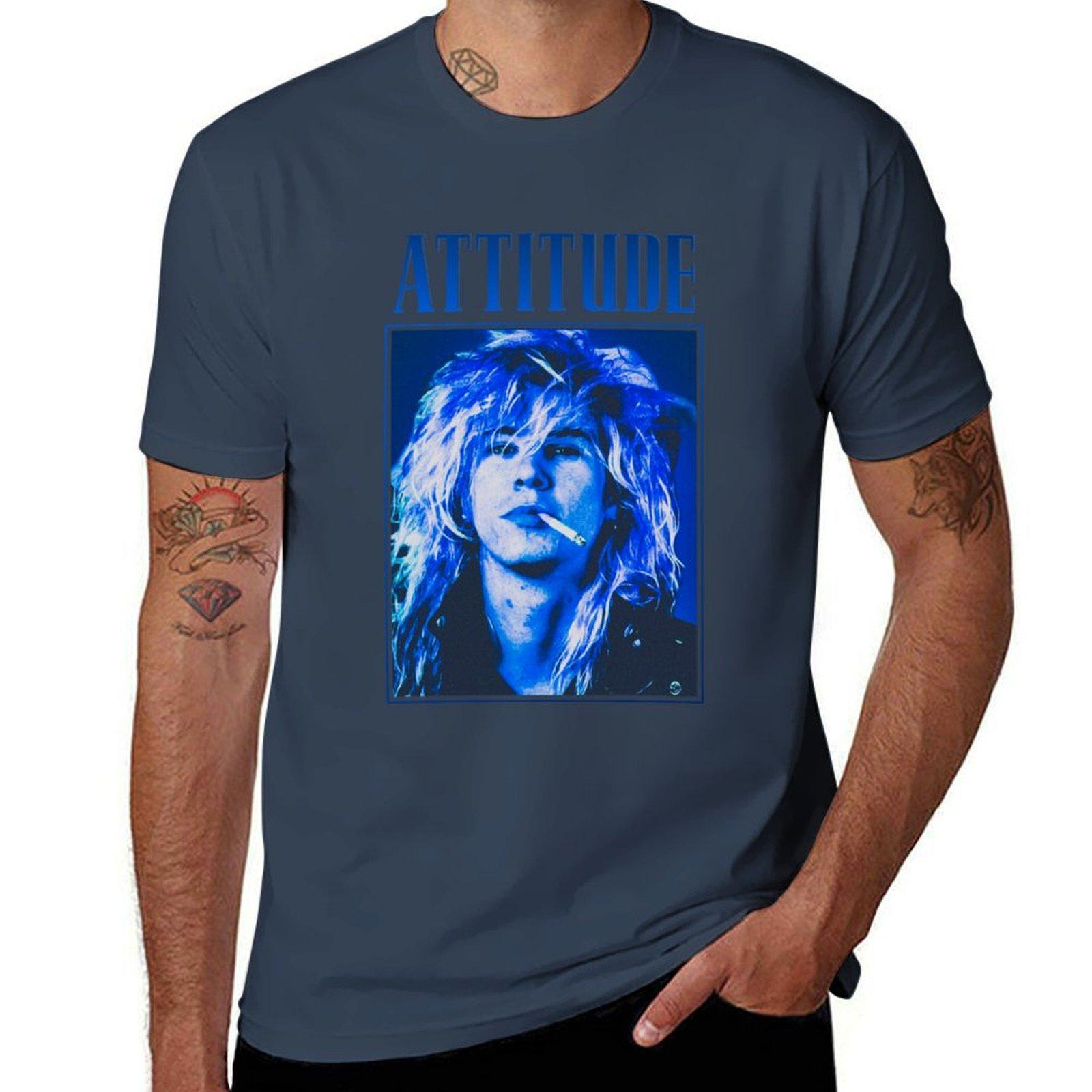 Attitude Tshirt Stylish Print Short Sleeve Tee S