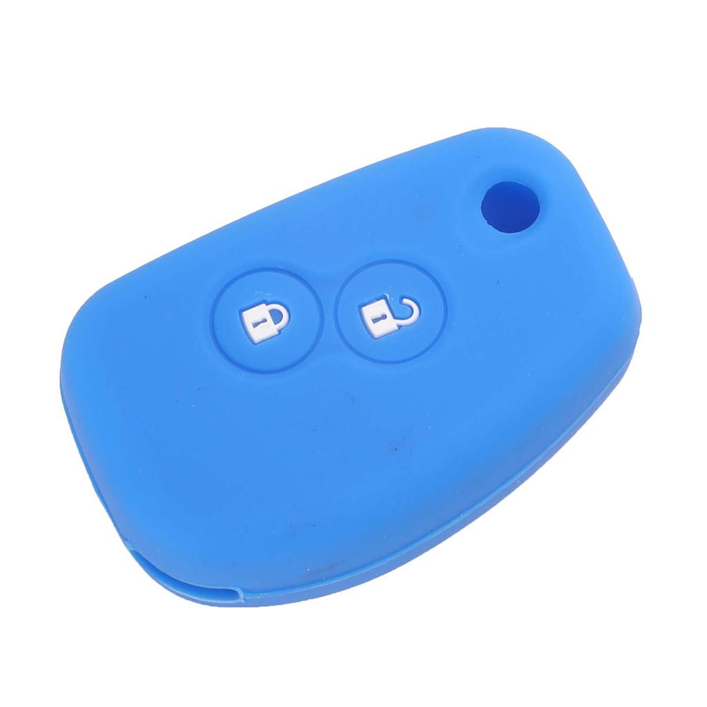 Jingyuqin 2B Fernbedienungsschlüssel Silikonhülle für Renault Dacia Modus Logan Clio 2B Klappschlüssel