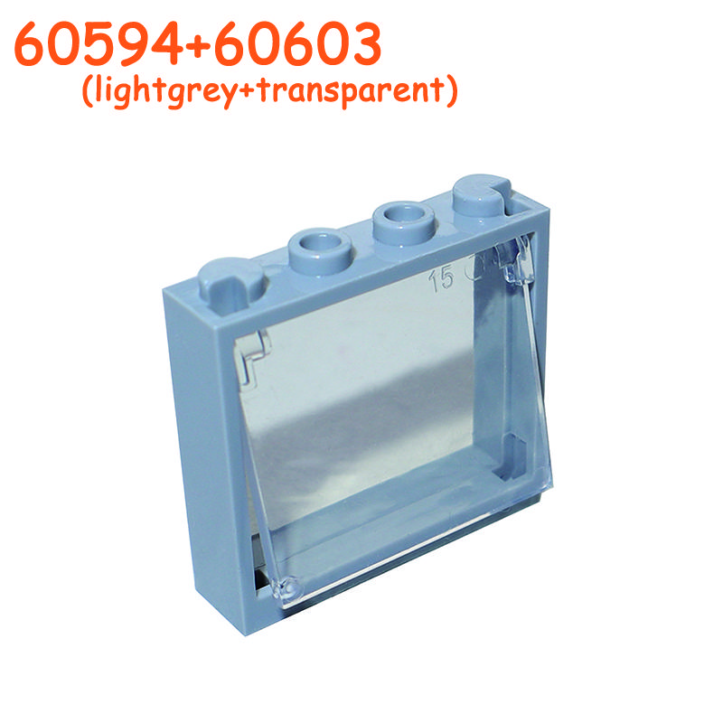 Non-Toxic Railing Stair Barrier Ladder Guard Bar Castle Garden Farm Military Building Block Moc Part Fence City Accessories Assemble Brick