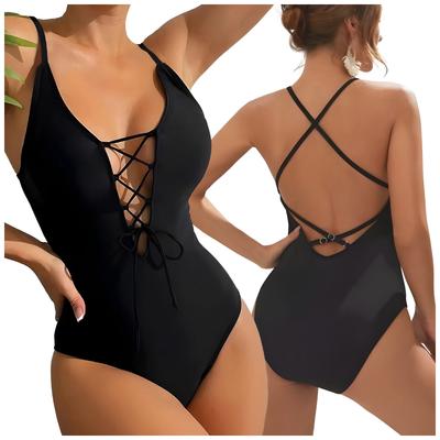 One-piece Sexy Black Plus Size Shaping Swimsuit. One-piece Sexy Black Plus Size Shaping Swimsuit.