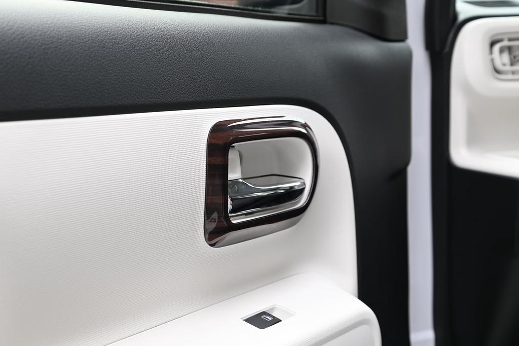 SecondStage Ebony Door Bezel Panels for Daihatsu Move Canvas LA850/LA860S (D006BCW)