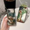 Renaissance Art Phone Case For IPhone 16 15 14 13 12 Mini 11 Pro XS Max X XR SE 6 7 8 Plus Soft Silicone Cover