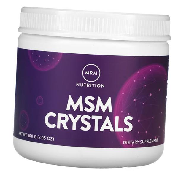 

МСМ Кристаллы, MSM Crystals 1000, MRM 200г Без вкуса (03122003) 200g Unflavored