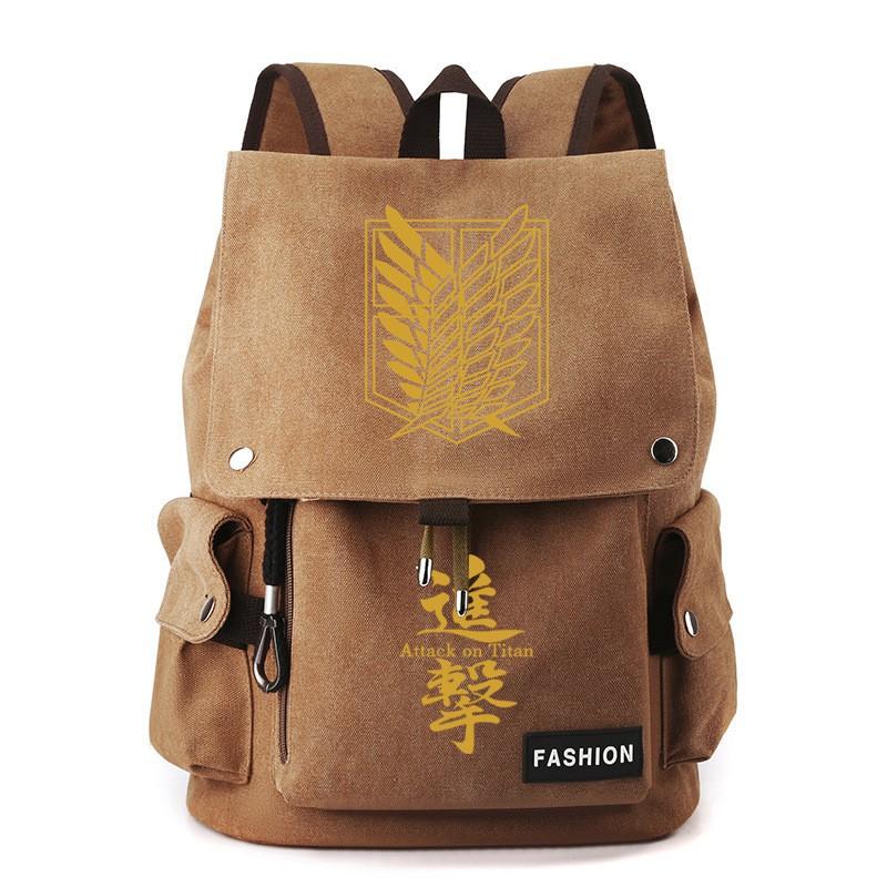 Anime Backpack Students - Attack On