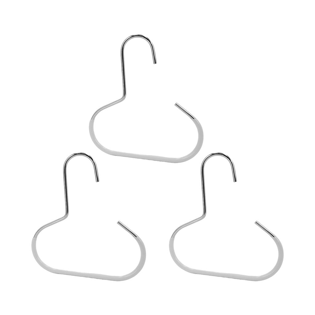 3 Pieces Space Saving Wardrobes Hook for Dresses Coat Circle Rings Hanger Hats Display Rack Baseball Caps Organizers