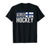 Drapeau de la Finlande Suomi Vintage Rétro Crâne de Hockey sur Glace 100% Coton T-shirts Maillot Hommes Femmes Drapeau T-shirt T-shirts Pour Fans Cadeau