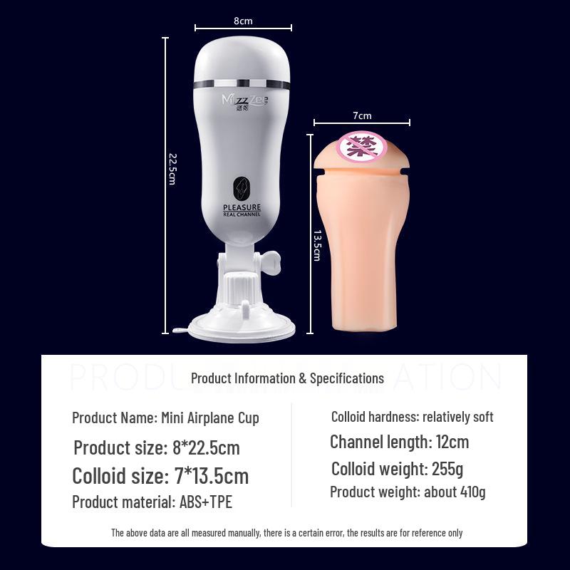 Miji Vibrant Flugzeugbecher Männlicher Massager Erwachsenenspielzeug 56/Box