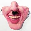 Anti-Bite Funny Dog Half Face Mask Anti-Scavenge Grinning Dog Mask  Cosplay Props