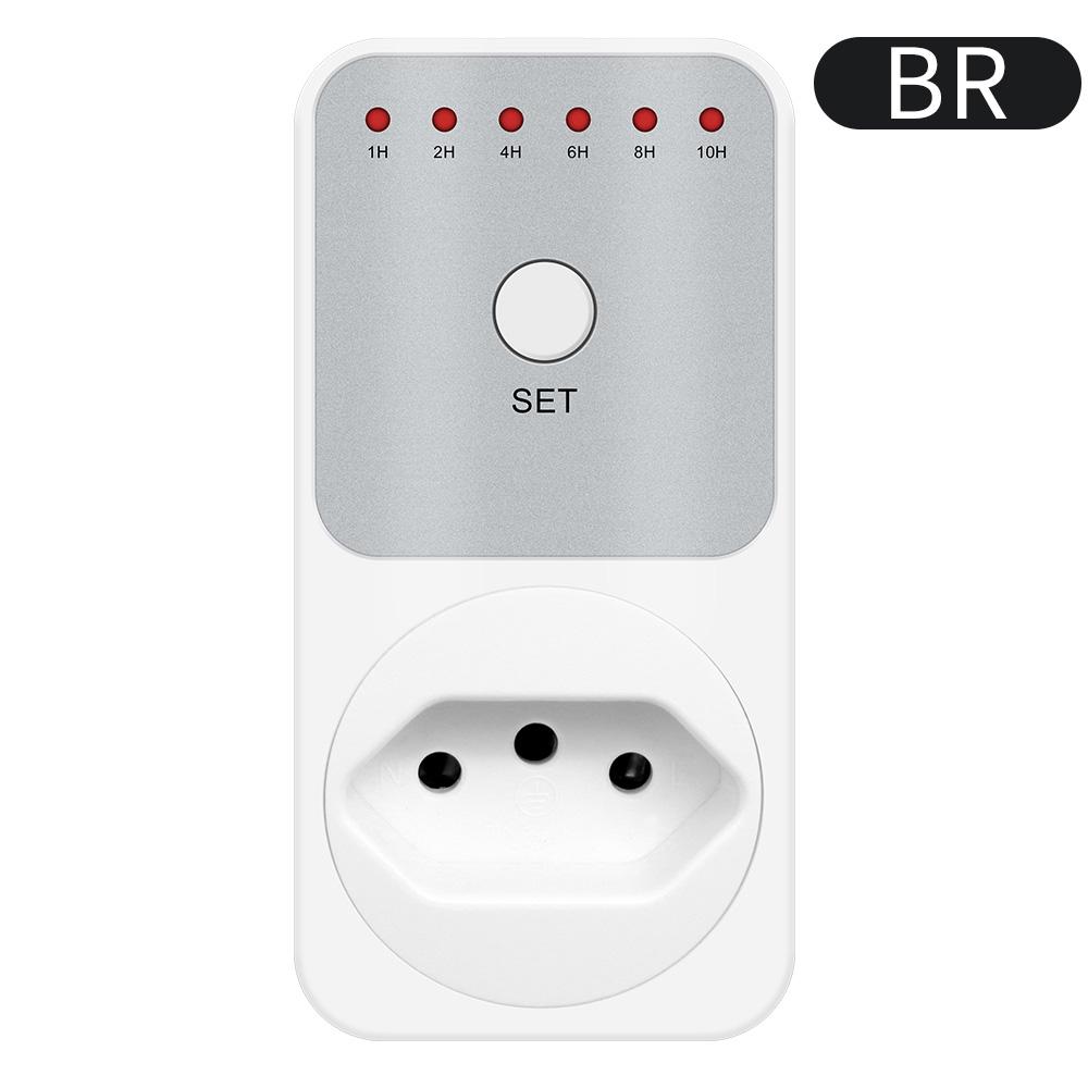 TM04 10Hr Countdown Timer Switch Socket Electronic Power Meter Intelligent Time Setting Control Socket Smart Control Plug-In