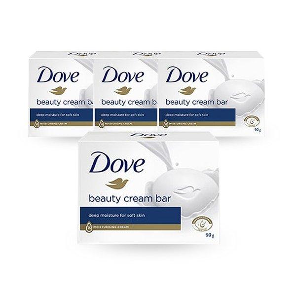 

Мыло для умывания Dove White Beauty, 4 шт., 90 г