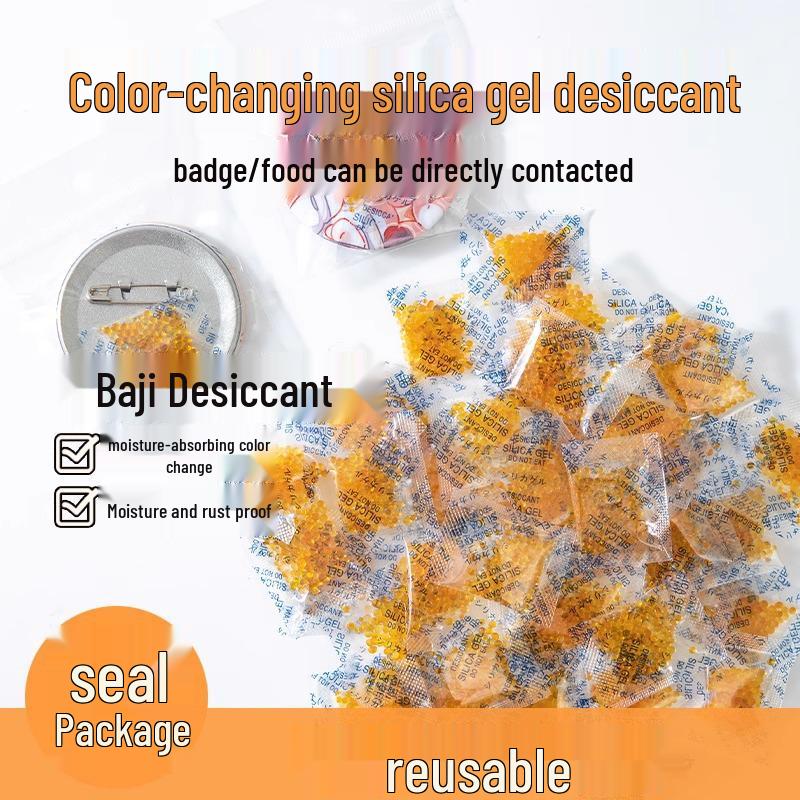 Fresh Flower Preservation Desiccant - Orange Discoloration Reusable Moisture-Proof Agent