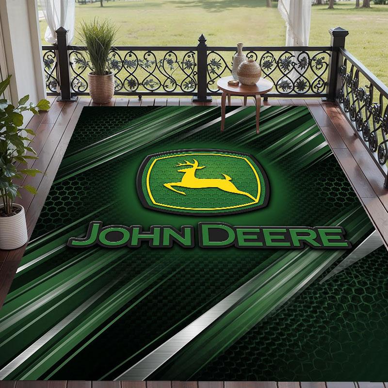 Měkký koberec na podlahu s motivem John Deere, kusový koberec, dekorativní podložka pro dekoraci domácího pokoje