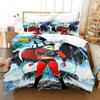 Carton Goldorak Grendizer UFO Robo Beding Set 3D Printed Suitable for Bedrom Soft with Soft Fabric Duvet Cover Set With Pilowcases Home Textile
