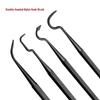 Range Hood & Sink Cleaning Brush Set: 3 Double-Ended Deburring Brushes & 4 Nylon Hook Brushes for Stain & Rust Removal