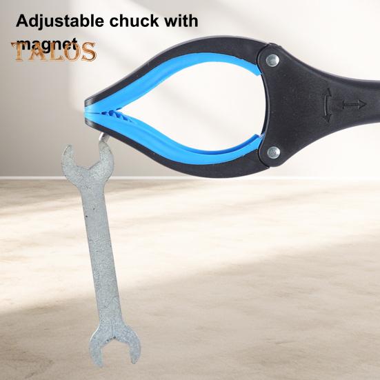 Katlanabilir Reacher Grabber Alüminyum Alaşımlı Uzun Kollu Çöp Klipsi Çöp Toplama Aleti Kauçuk Tutma Saplı