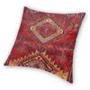 Berber Oriental Heritage Moroccan Square Pillowcase Polyester Linen Velvet Creative Zip Decorative Home Cushion Cover 45X45