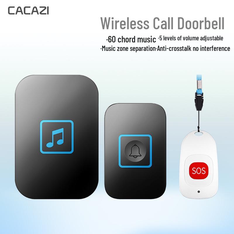 Wireless Emergency Pager & Doorbell for Elderly/Patient Care