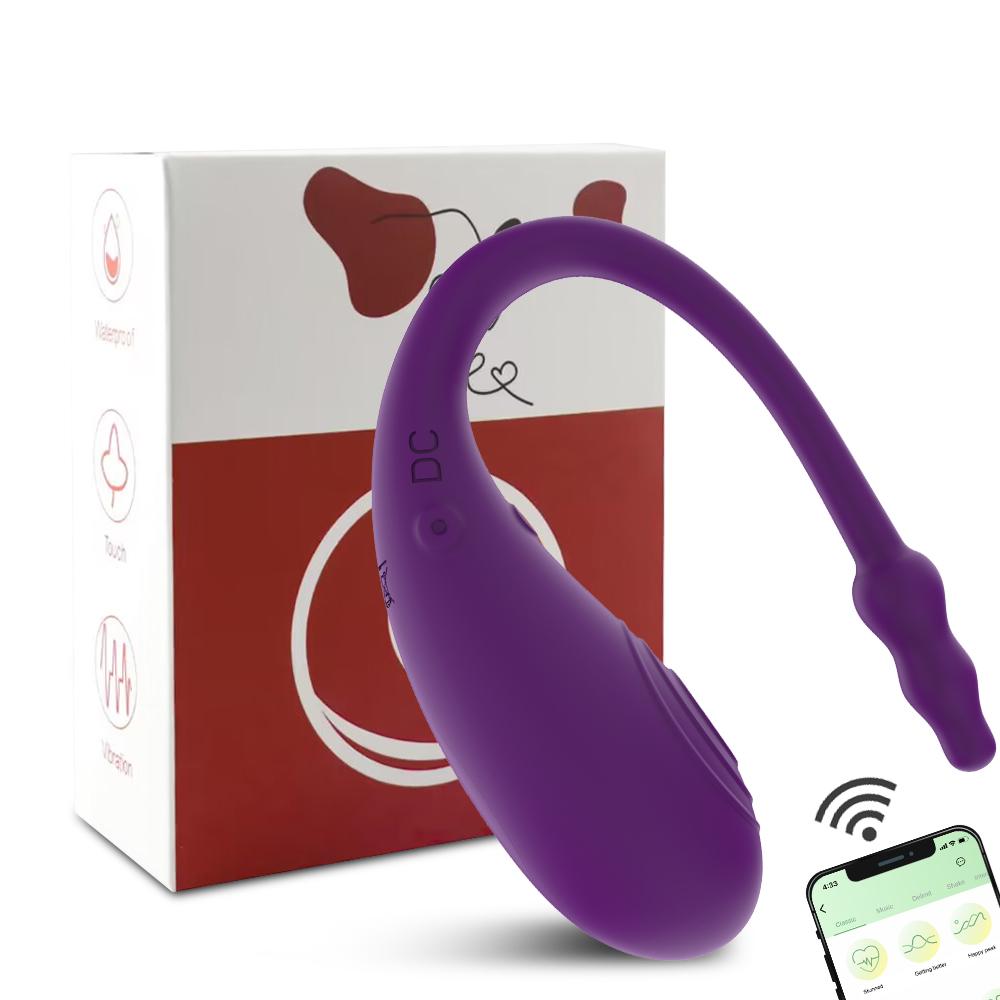 Wireless Bluetooth APP Vibrator G Spot Vibrating Egg Massager Wearable Panties Clitoris Stimulator Clit Women Adults Sex Toy