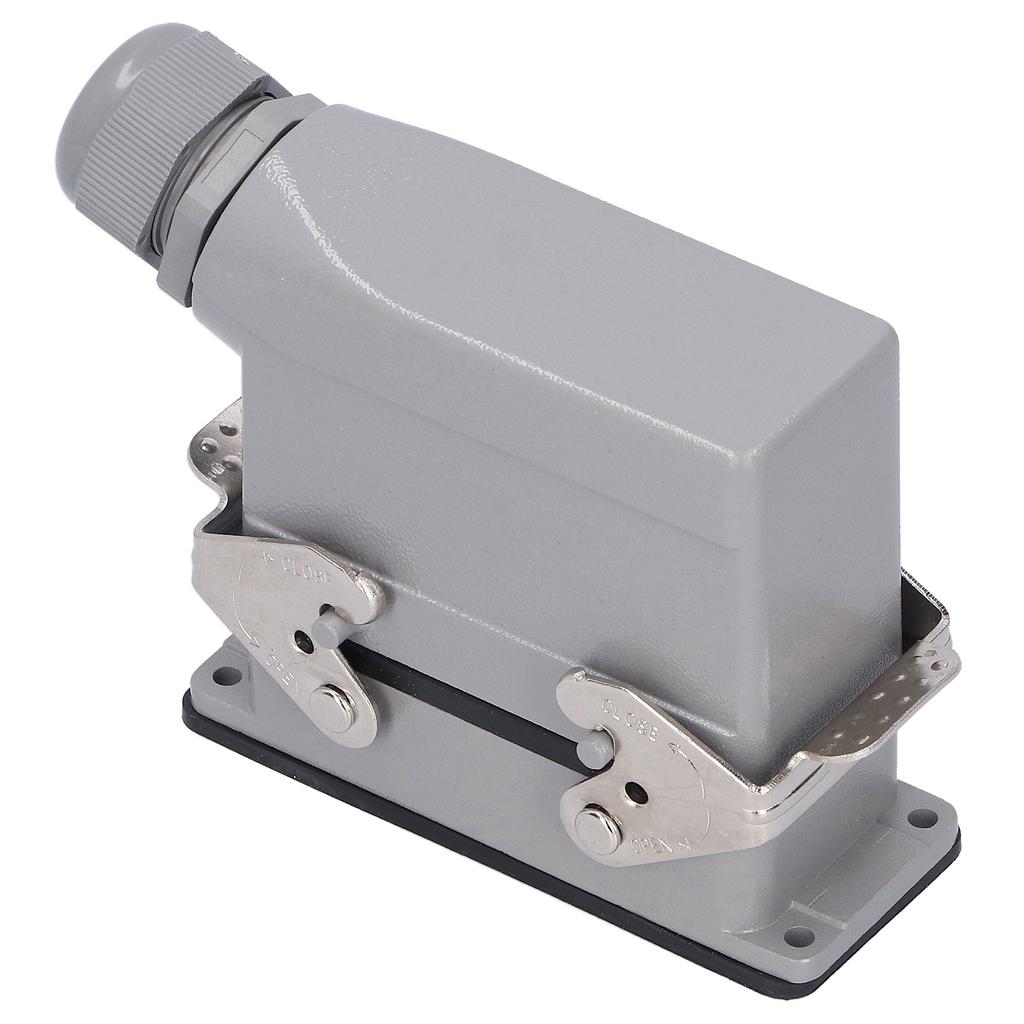 Heavy Duty Connectors 16 Contacts Side Out Industrial Waterproof Aviation Plug Socket