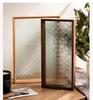 Rechteckiges Holztablett im japanischen Stil, Leichter Luxus Glas Heimdekoration Aufbewahrung Wohnzimmer Couchtisch Tablett