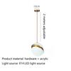 Nordic LED Ball Pendant Lights Table Decoration Bedroom Living Room chandelier Fixture Gold Suspended luminaire hanging lamp