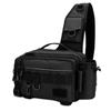 Trust Contact Fishing Large with Rod Holder Bag, Capacity, Lightweight, Waterproof, (Black)