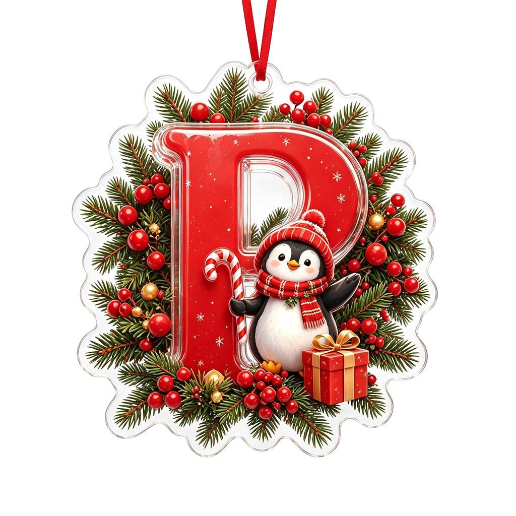 Christmas Tree Hanging Ornaments, Festive Decorations for Holiday Home Party Indoor Decor
