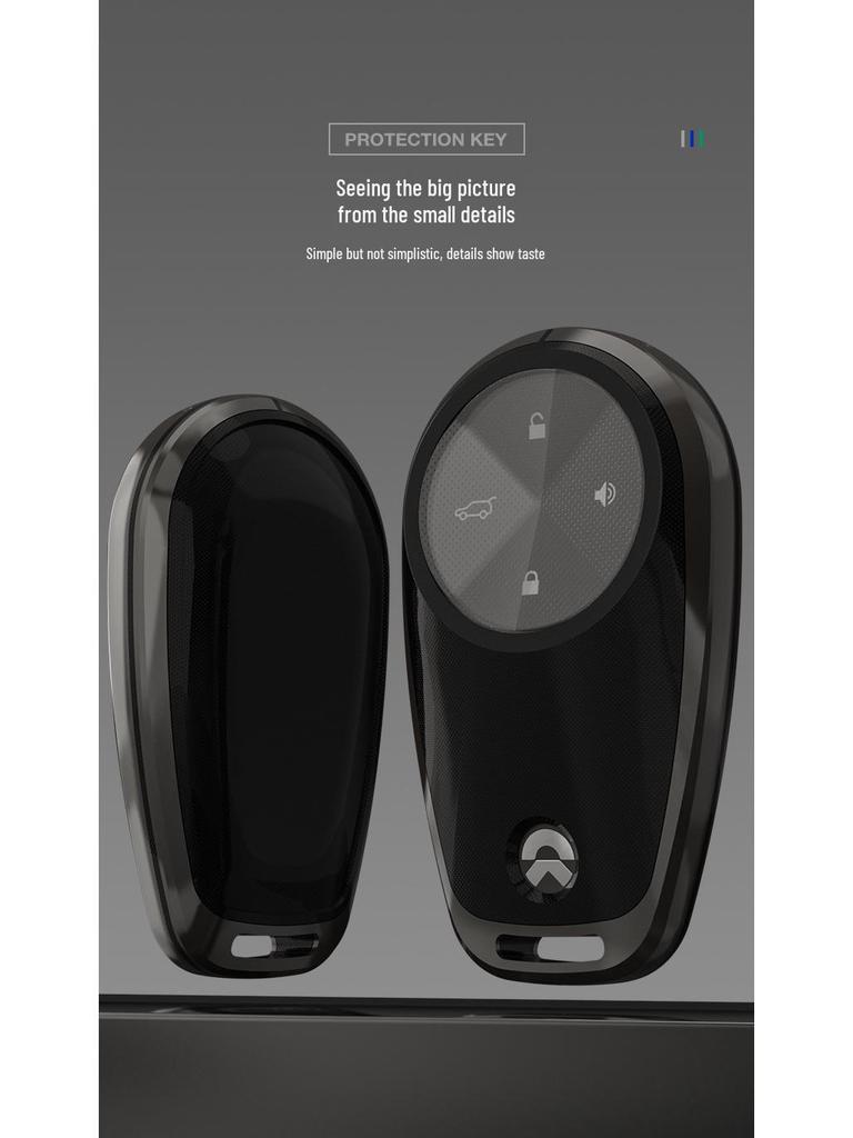 NIO ES6/ES8/EC6 2022 Key Case: Custom Protective Shell with Buckle