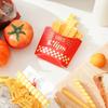 12 Süße Pommes-förmige Beutel-Pommes-Klammern zum Verschließen geöffneter Lebensmittelverpackungen Lustige Beutelklammern für Lebensmittel In einer Magnetbox Süße Küchenaccessoires