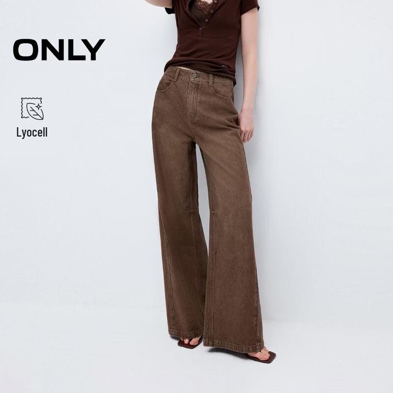 ONLY 2026 Autumn High-Waist Loose Straight-Leg Jeans L Short Length