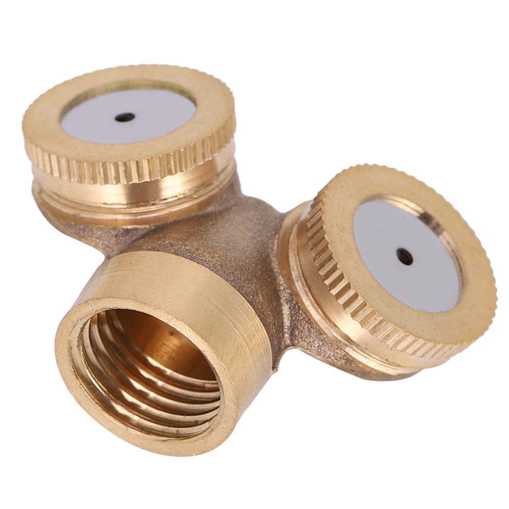 4PCS Copper Irrigation Sprinkler Gold Misting Nozzle Durable Irrigation Sprayer  Garden Irrigation