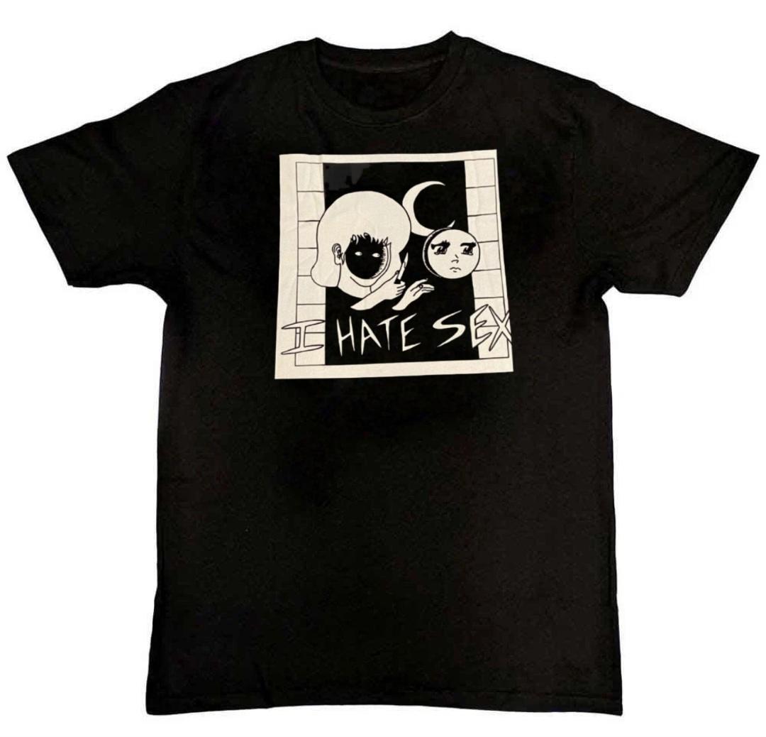 I Hate Sex Band Graphic Print T-Shirt S