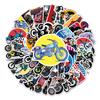 Motorcycle Bike Beauty Female Rider Racing American Bike Girl Sticker (50 YY)