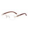 JYL TS Women's Retro Small-Frame Rimless - Trendy Fashion Sun Eyewear LB7838 ZZC-160053