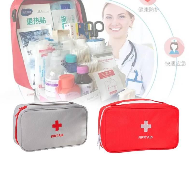 Modern Portable Korean First Aid Kit Travel Bag Durable Medicine Organizer For Effective Use