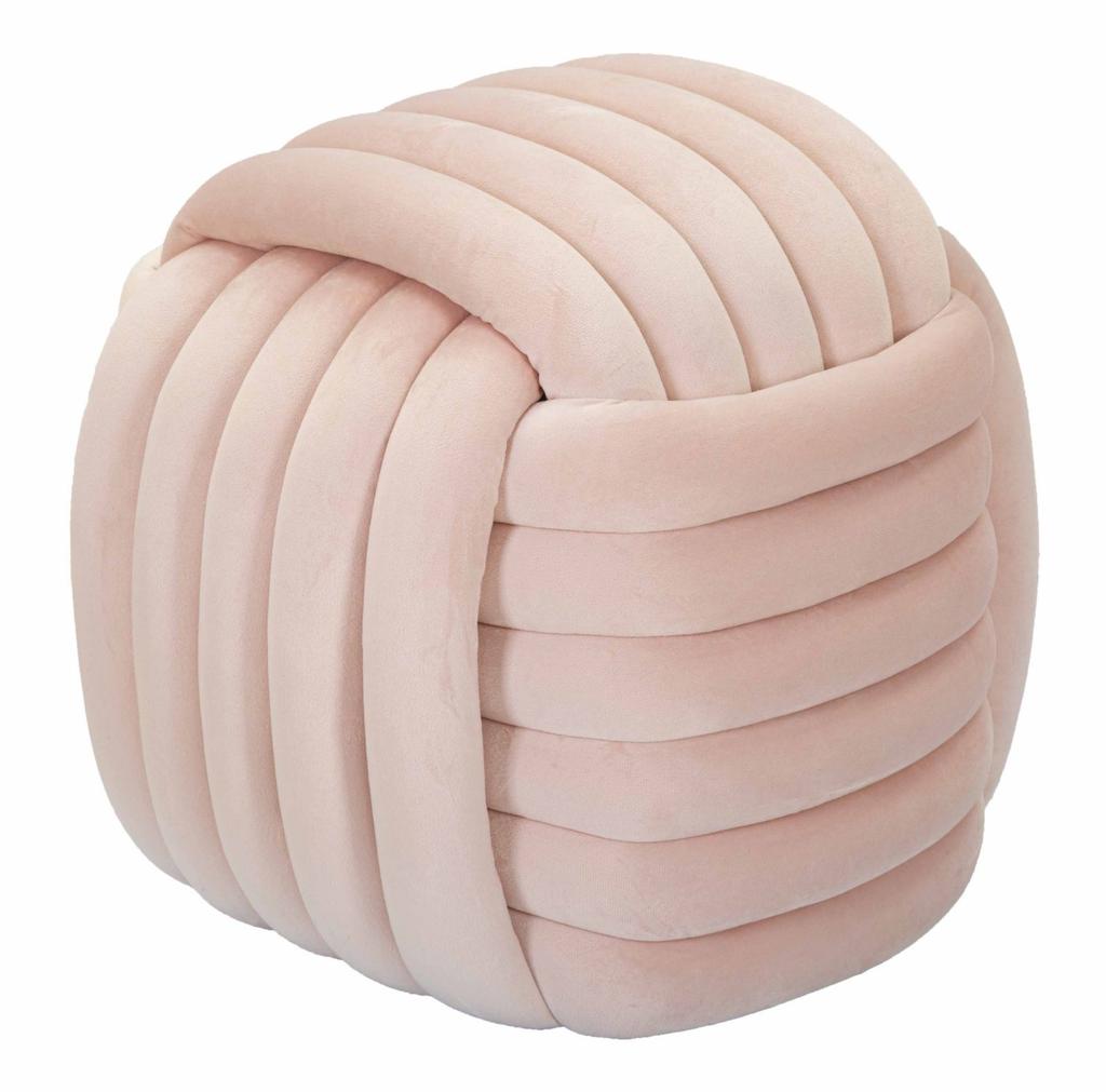 Stool Softy Pink Cm 45X45X45