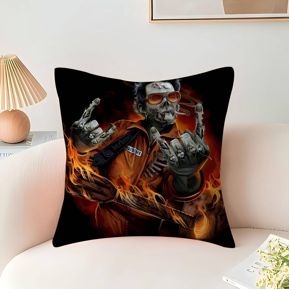 Heavy Metal Rock Roll Music Megadeths Personalized Picture Text Home Decorative Pillows Household Gifts 45x45cm