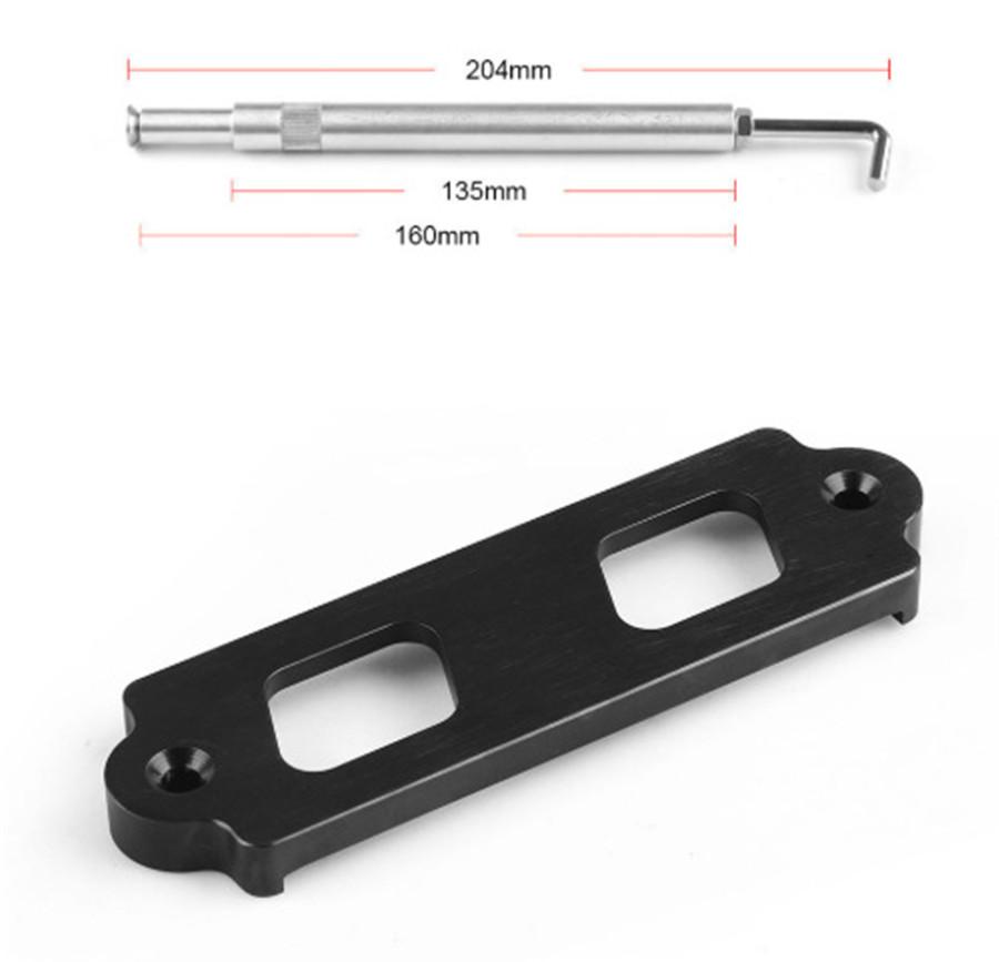 The Billet Battery tie down is CAD Designed and Made out of Aircraft Quality Pre