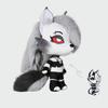 45cm Mărime Mare Helluva Boss Loonie Anime Peluș Păpușă Umplută Decor Cameră Kawaii Pelușuri Pernă Ornamente Cadouri de Sărbători