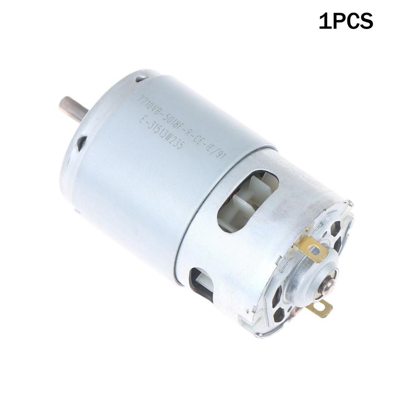 

Двигун 42 мм Rs-775Vc Постійного Струму 24 В-36 В 11800 об/хв Високошвидкісний Потужний Передній Кульковий Підшипник Двигун 775 Для Електроінструменту Дриль Пила A1