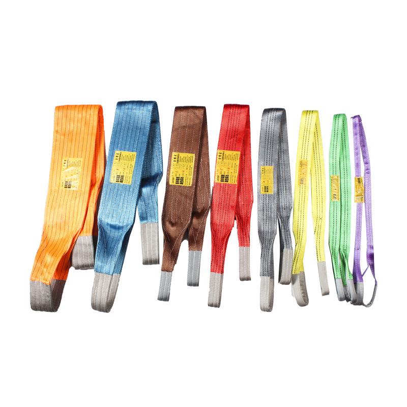 JOHA Jumbo 5T Polyester Eye Flat Sling Buckle, Available In 1T, 2T, 3T, 4T, 6T, 8T, 10T Variants.