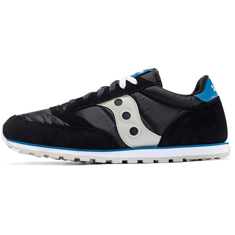 Saucony Jazz Mesh Non slip Lightweight Low top Running Shoes Men's Black S2866-308