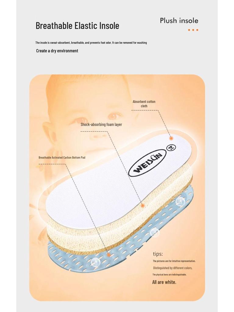 Spring & Autumn Toddler Shoes: Soft Sole, Non-slip Baby Shoes for Boys & Girls (0-3 Years)