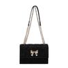 Chic Street Trend Pu Shoulder Bag Stylish Small Square Bag In Multiple Colors