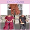 Polyester Chiffon Casual Suit With Ruffle Details For Women Summer 2025