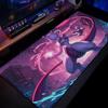 Pokemon Mewtwo Cool DeskMat PC Large MousePad Desk Accessories Gaming Keyboard Mouse Pad Stitch Edge Rubber Base Extended Carpet