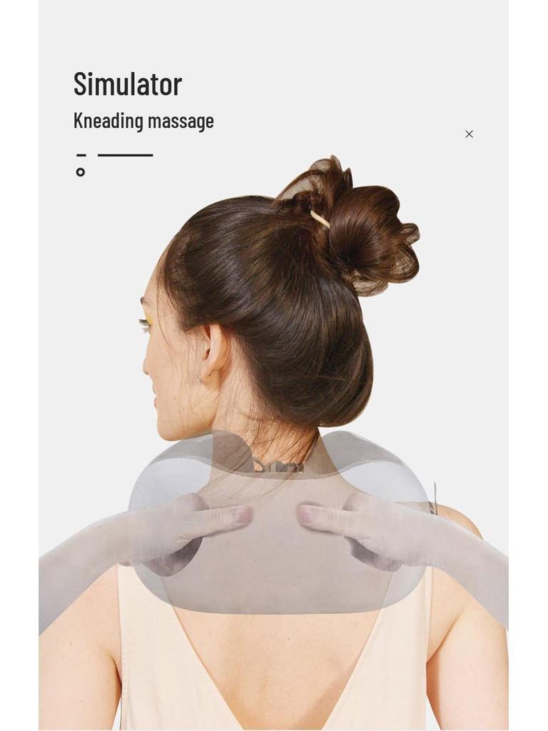U-shaped Electric Neck Massager Pillow: Multifunctional Portable Kneading Cushion for Cervical Spine & Car Comfort
