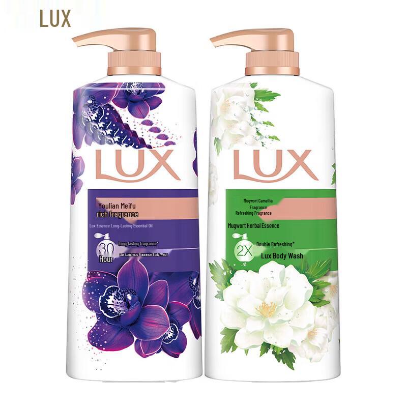 

LUX Mugwort & Lotus Scented Body Wash Double Pack